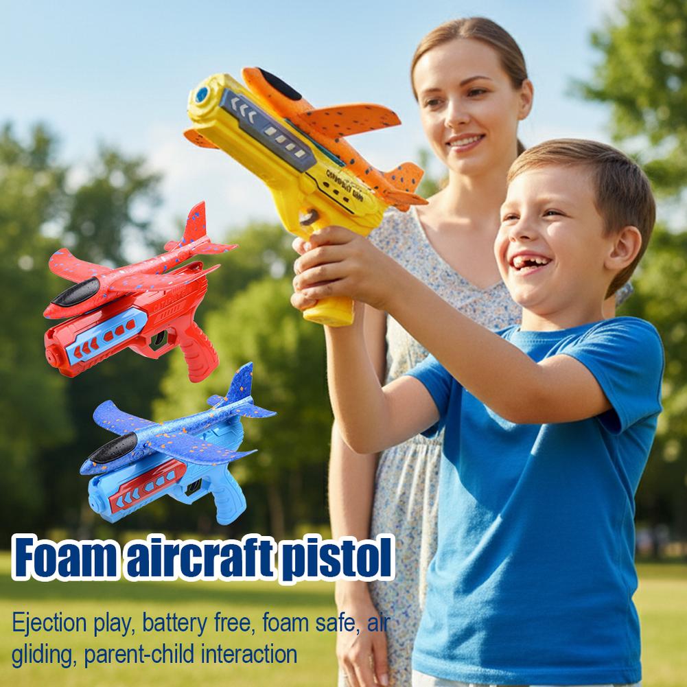 Outdoor Games For Kids - Fliegendes Spielzeug Kindergeschenke Kinder-Wurfflugzeug-Spielzeug Schaumstoff-Flugzeug-Gleiter Eltern-Kind-Outdoor-Spiele