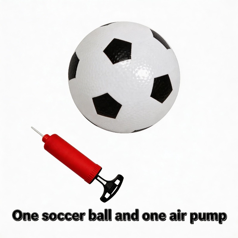 Outdoor Kids In An Indoor World - 12cm Kinder Mini-Basketball Fußball Spielzeugpumpe Aufblasgerät