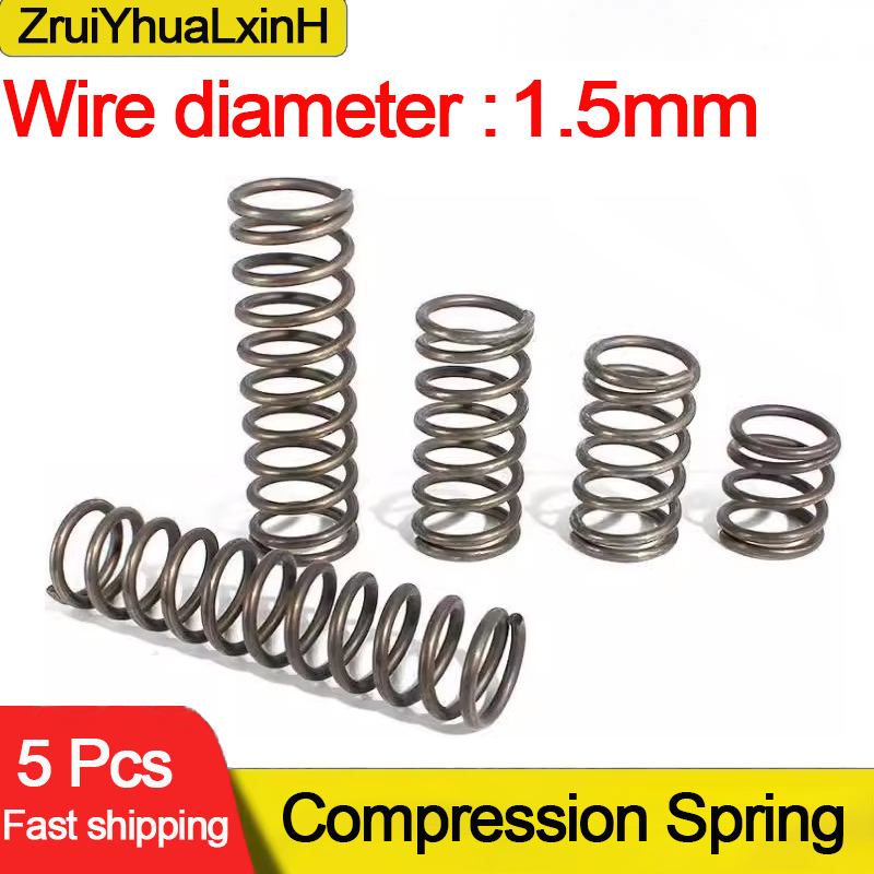 Mini Trampoline Spring - 5 Teile/los 1,5mm 65MN Stahl Micro