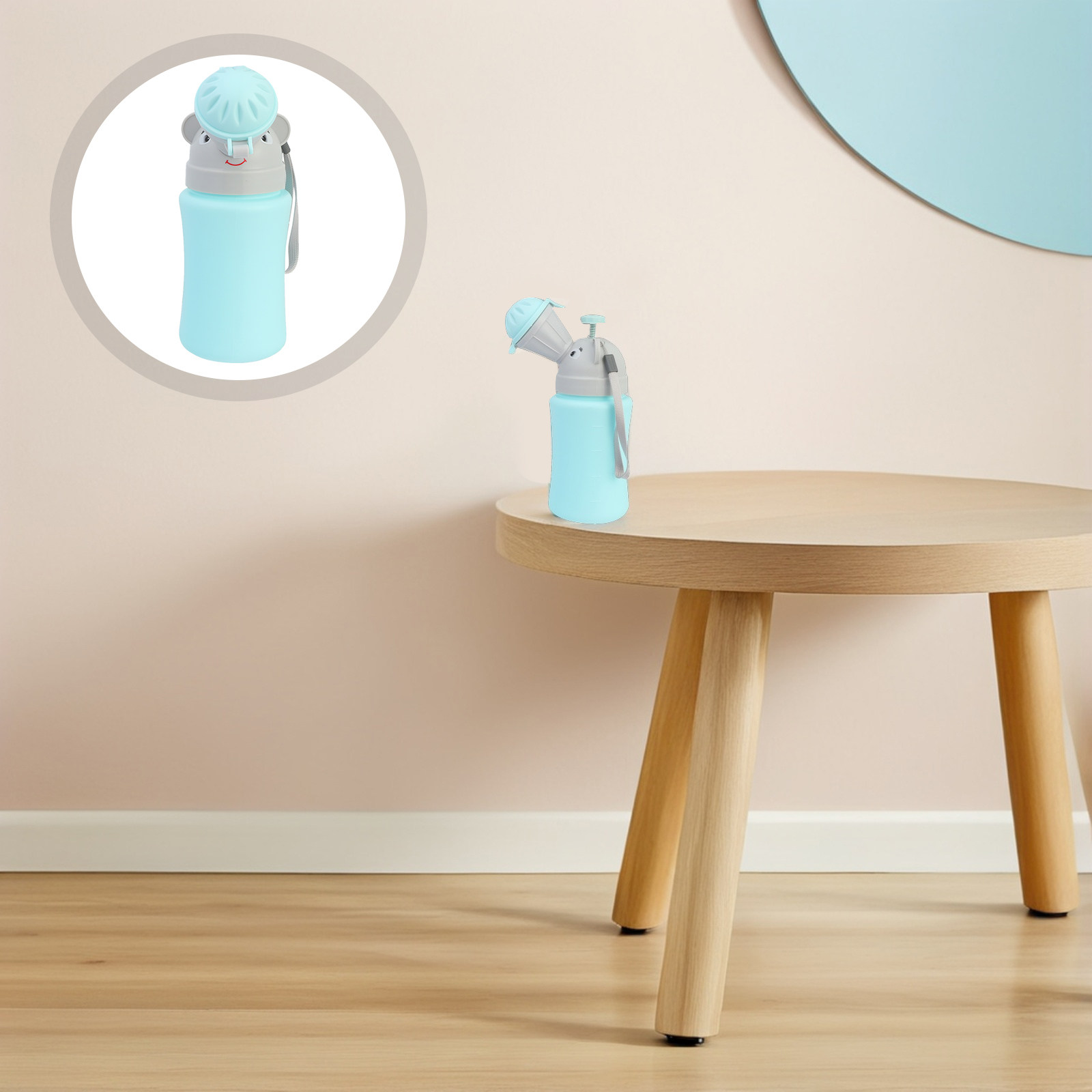 Kids Outdoor Urinal - 1 Stück Kinder-Auto-Urinal, tragbare Töpfchenflasche, leicht,