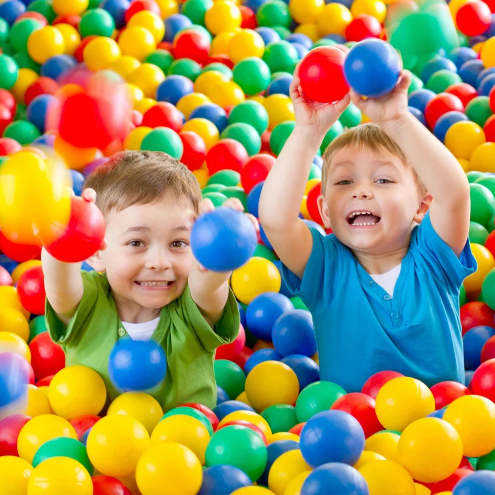 Outdoor Kids In An Indoor World - Umwelt freundliche bunte Kugel weichen Plastik