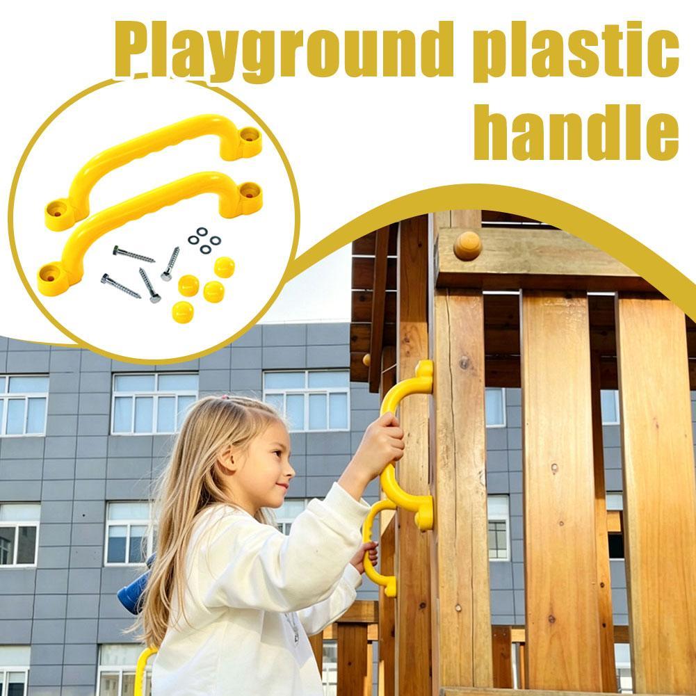 Kids Outdoor Climbing Equipment - Sicherheitsgriffe für Spielplätze, Klettergerüst, Outdoor-Greifstangen für