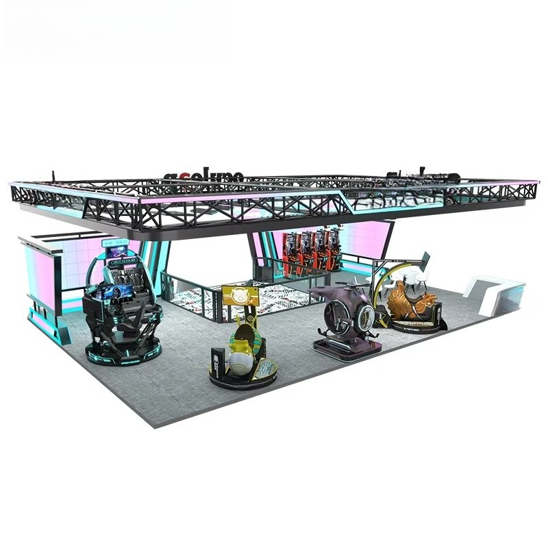 Outdoor Games For Kids - VR-Themenpark Virtuelle Realität 9D Arcade-Spiele Simulator