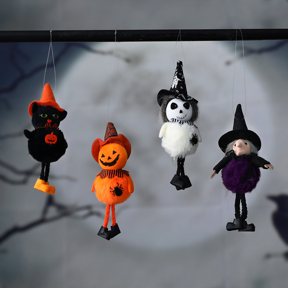 Kids Outdoor Doll House - Halloween Puppe Hängen Anhänger Ornament Hexe