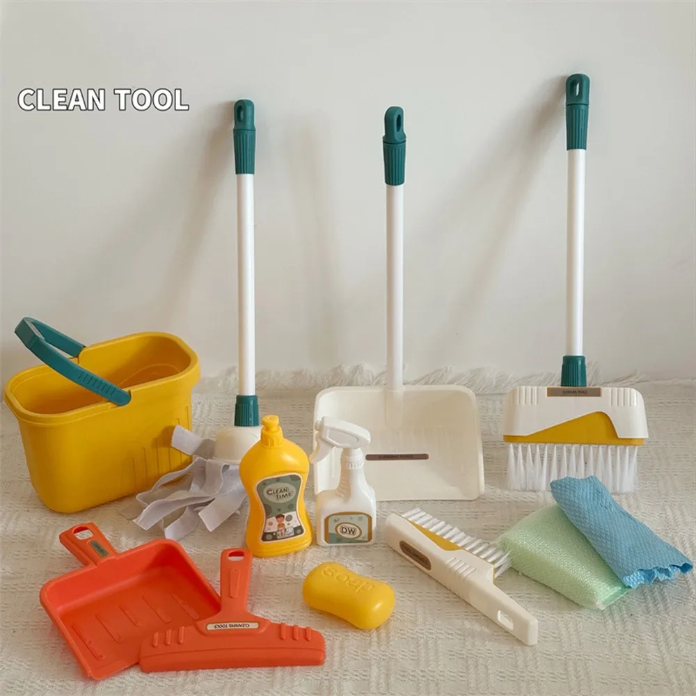 Kids Outdoor Broom - 12 teile/satz Kinder Reinigungsset Hausarbeit Liefert