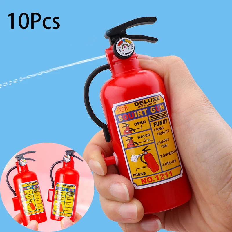 Outdoor Kids In An Indoor World - 10 Stücke Kreative Mini Feuerlöscher Wasserpistolen