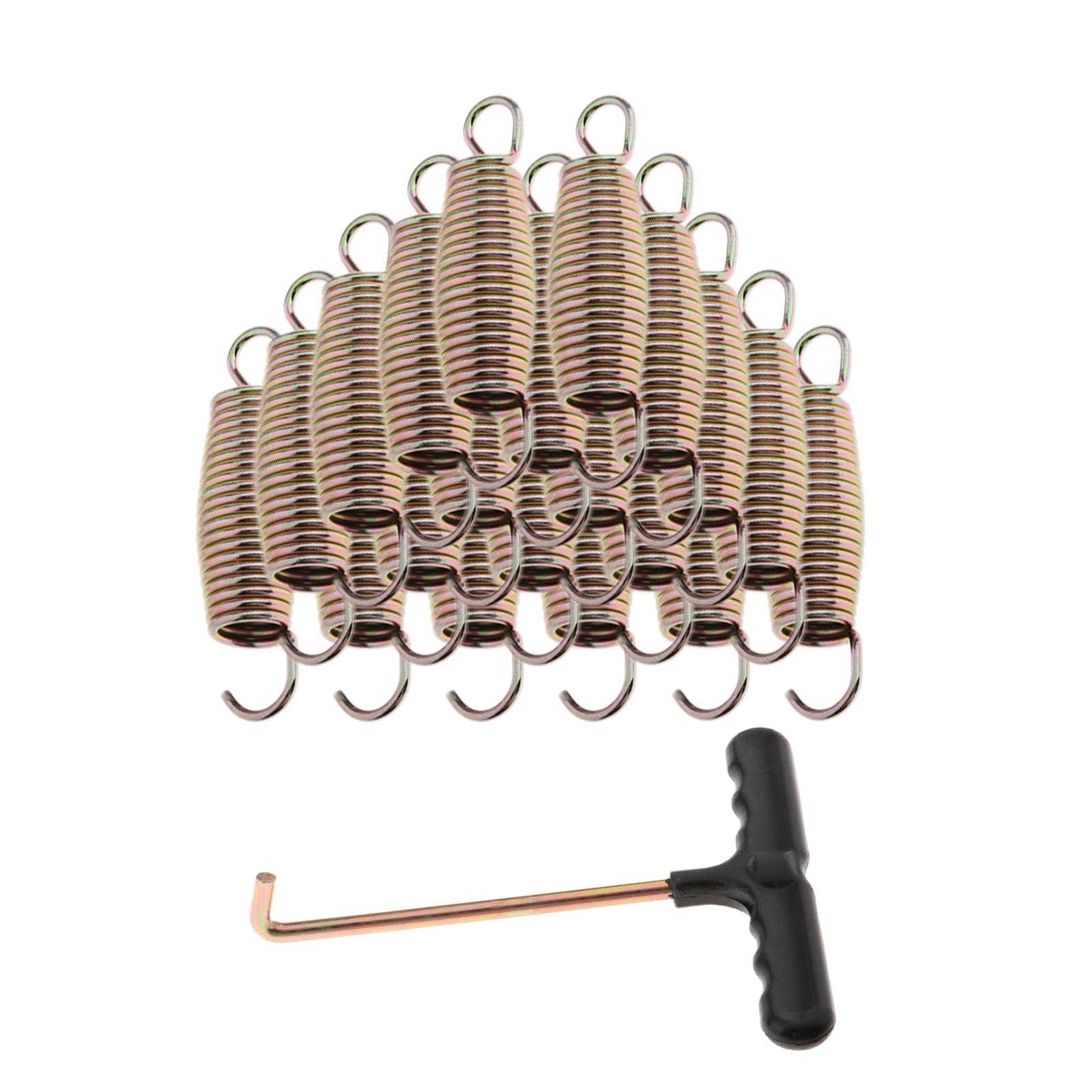 Mini Trampoline Spring - 20 Stück Trampolin-Federn, Reparatur- und Wartungszubehör,