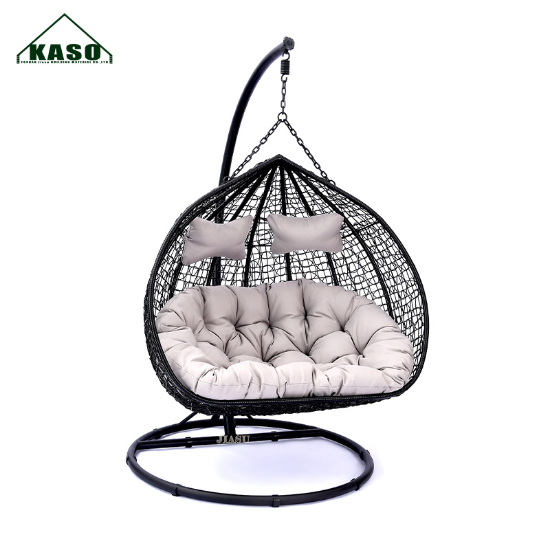 Kids Outdoor Egg Chair - Gartenschaukel mit Ständer Outdoor-Möbelset für Kinder