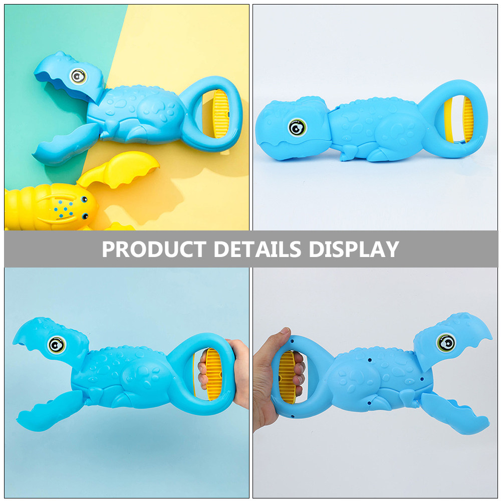 Kids Outdoor Tools - Cartoon-Alligator-Greifer aus Kunststoff, mechanischer Arm, Müllgreifer,