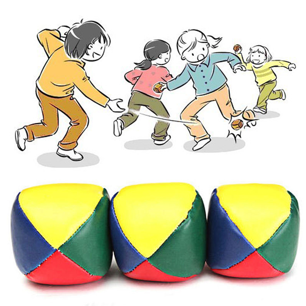 Kids Outdoor Bean Bag - 3 stücke Jonglier bälle klassische Sitzsack