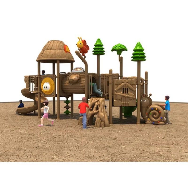 Outdoor Games For Kids - Spielplatz-Rutsche mit Schaukeln für Kinder im