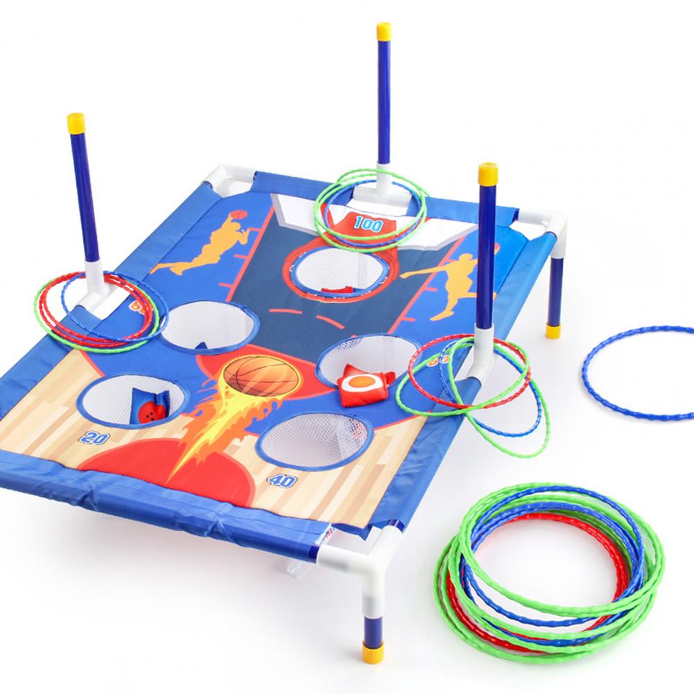 Kids Outdoor Bean Bag - Bean-Bag-Wurfspiel für draußen, 6-Loch-Bean-Bag-Wurfspiel-Set mit Bean-Bags