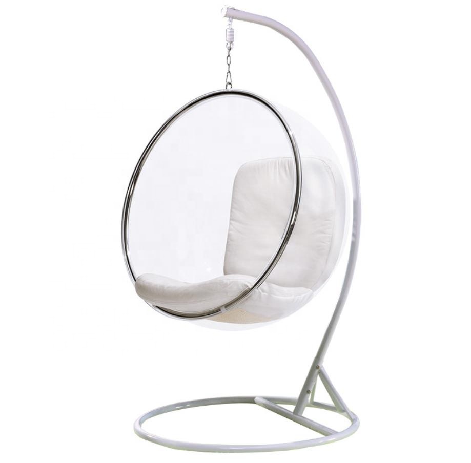 Kids Outdoor Egg Chair - Moderner Eierstuhl für Kinder, lustige rosa