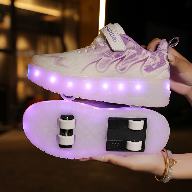 Jugend-Rollschuhe mit LED-Lich – Children'S Outdoor Bewertung und Preis