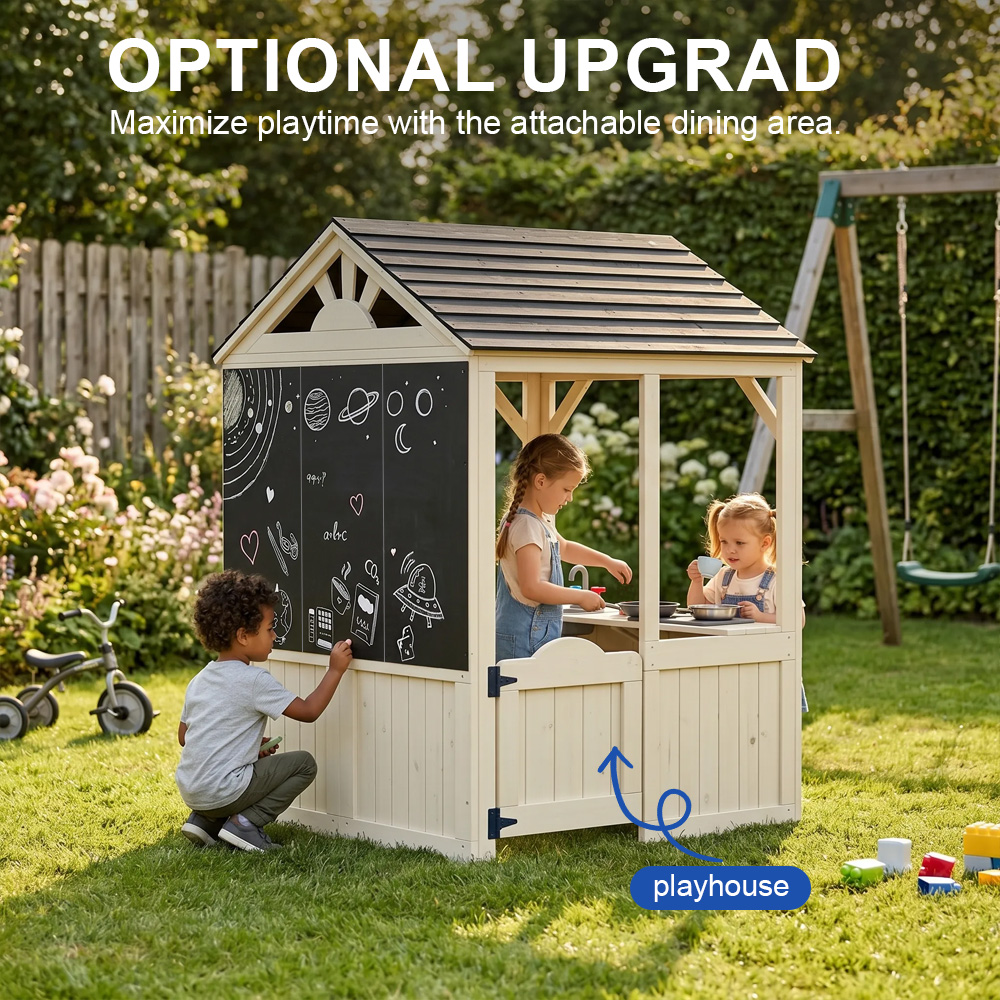 Gartenmöbel für Kinder: Spielh – Kids Outdoor Wooden Playset Bewertung und Preis