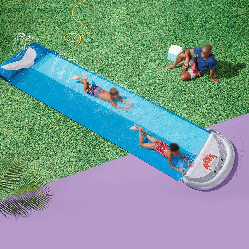 Aufblasbare Wal-Wasserrutsche  – Kids Outdoor Inflatable Water Slide Bewertung und Preis