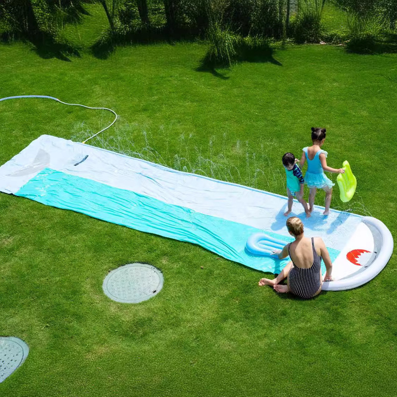 Aufblasbare Wal-Wasserrutsche  – Kids Outdoor Inflatable Water Slide Bewertung und Preis