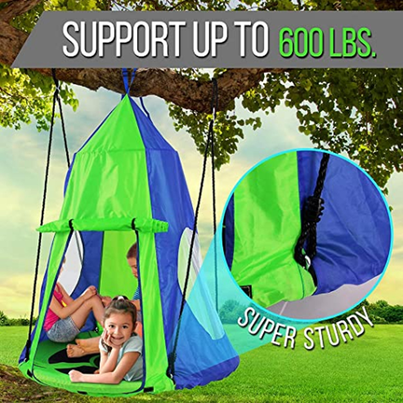Kinder Hängen Stuhl Zelt Schau – Kids Outdoor Nest Swing Bewertung und Preis