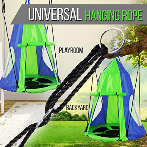 Kinder Hängen Stuhl Zelt Schau – Kids Outdoor Nest Swing Bewertung und Preis