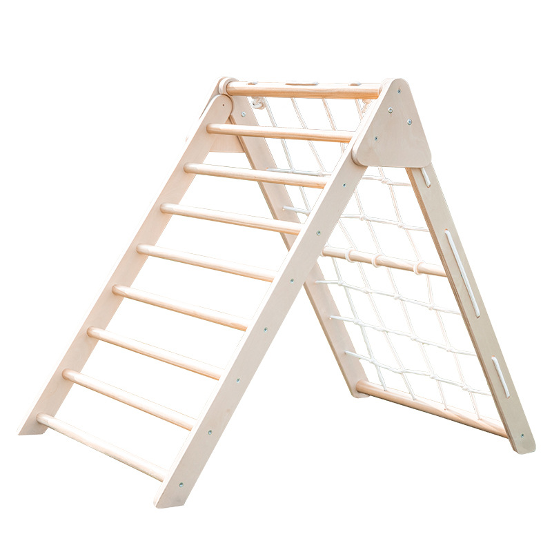 Faltbarer Holz-Dreieckskletter – Kids Outdoor Wooden Playset Bewertung und Preis