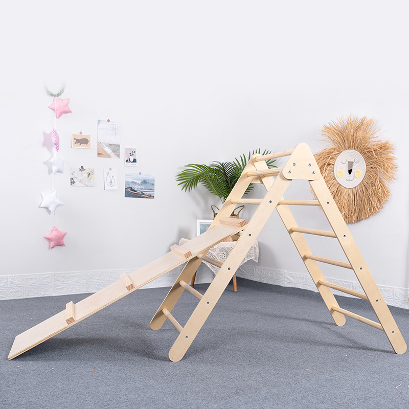 Faltbarer Holz-Dreieckskletter – Kids Outdoor Wooden Playset Bewertung und Preis