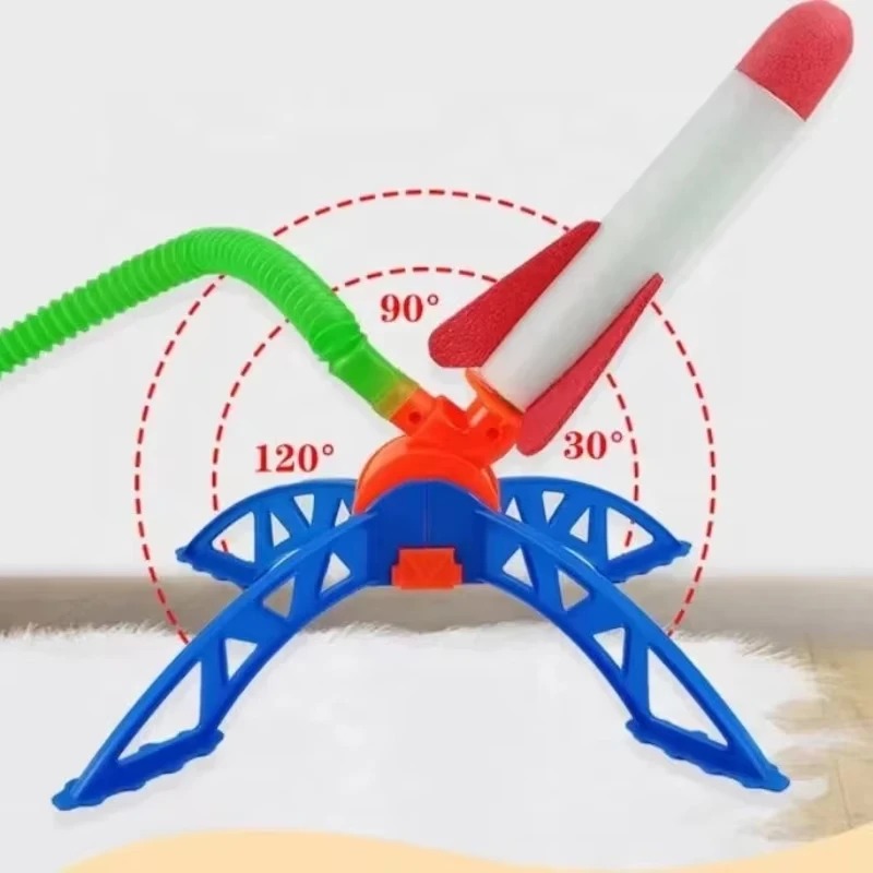 Luftraketen-Fußpumpen-Launcher – Kids Outdoor Jumping Toys Bewertung und Preis
