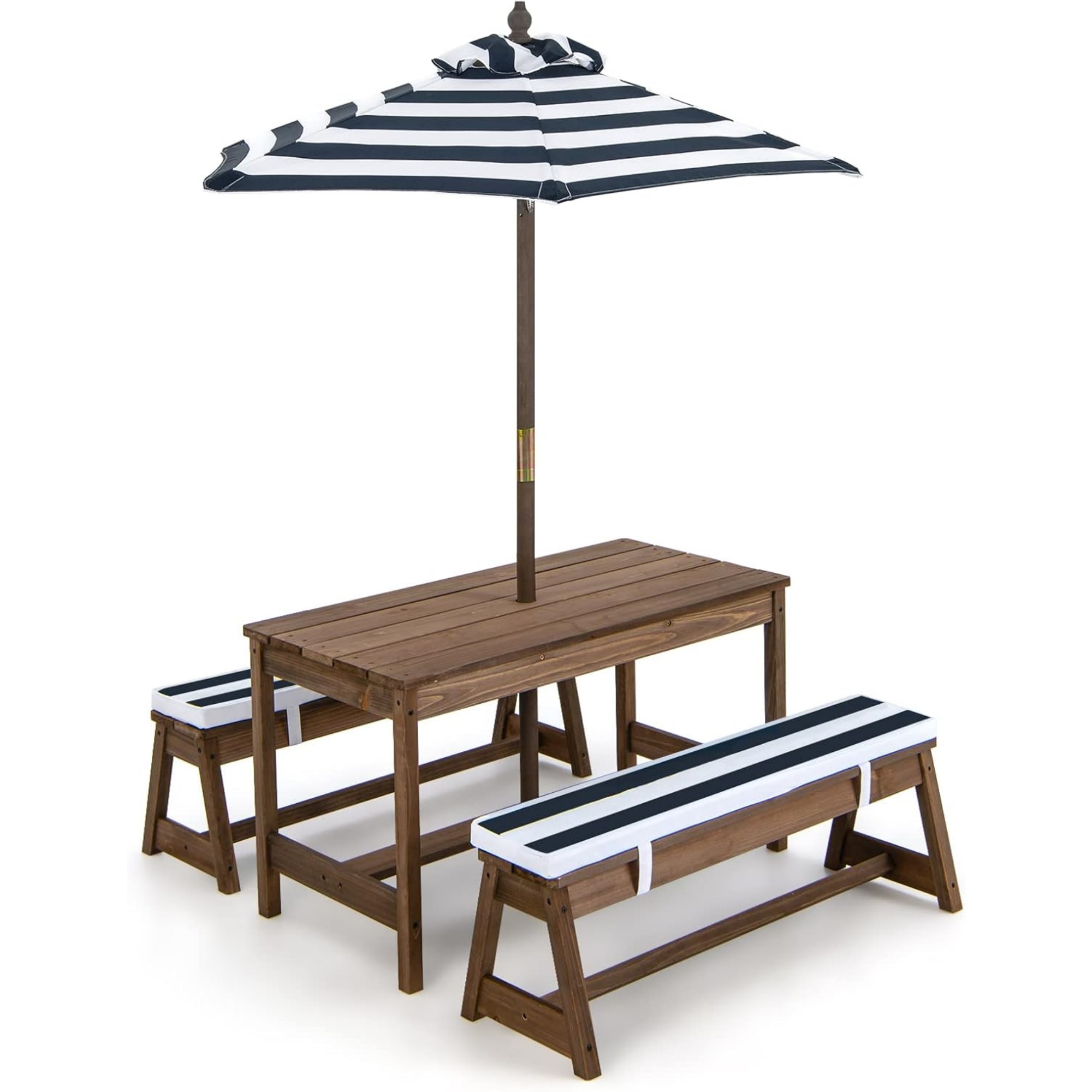 Kinder-Picknicktisch mit Sonne – Kids Outdoor Bench With Umbrella Bewertung und Preis