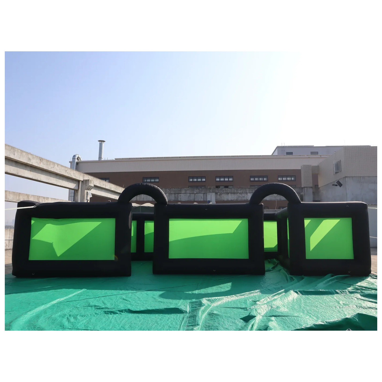 Aufblasbares Outdoor-Labyrinth – Kids Outdoor Venues Bewertung und Preis