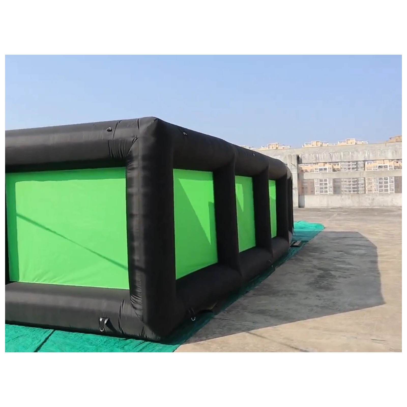 Aufblasbares Outdoor-Labyrinth – Kids Outdoor Venues Bewertung und Preis