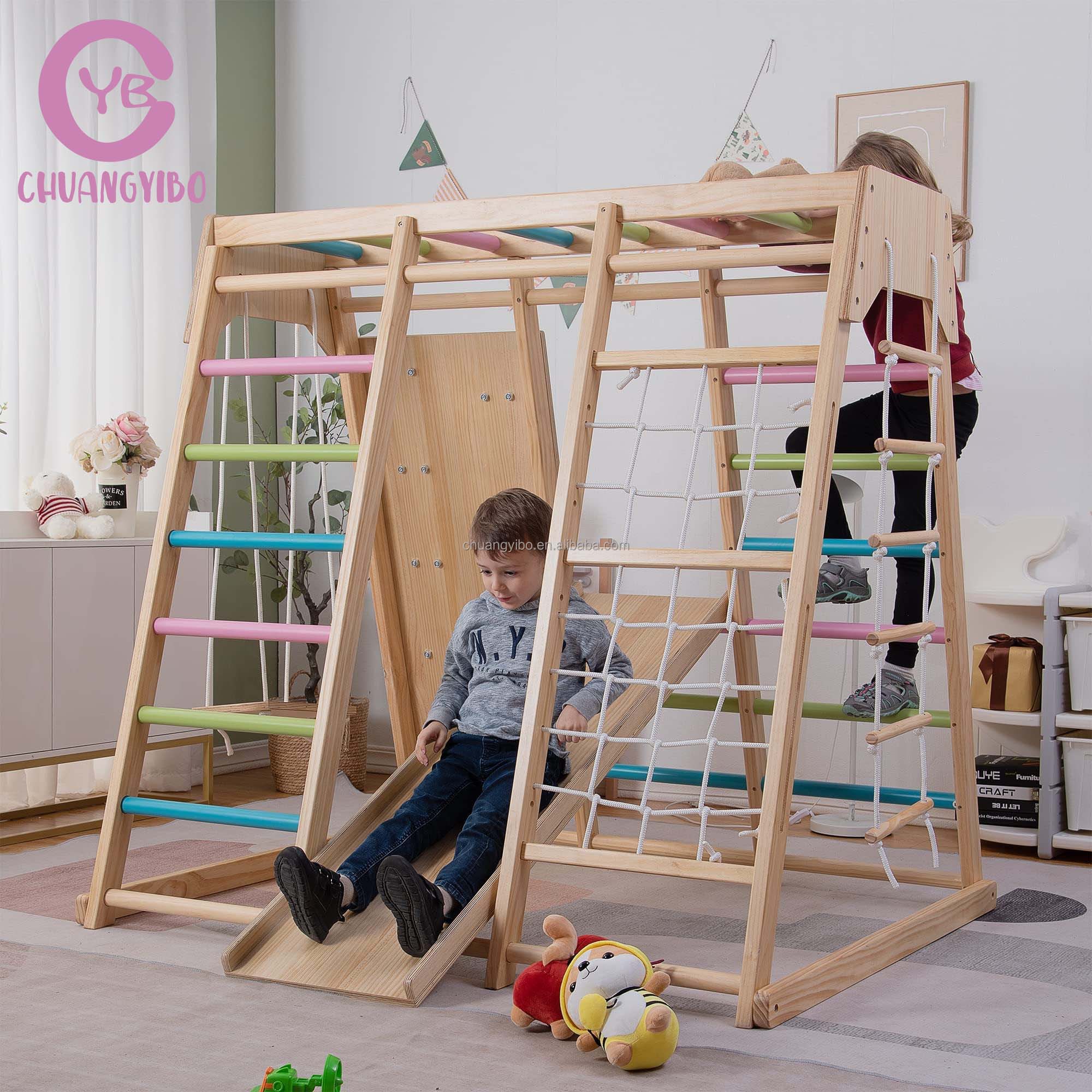 Kletterwände für Vergnügungspa – Kids Outdoor Climbing Equipment Bewertung und Preis