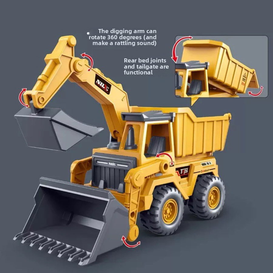 1 Stück Bagger-LKW-Modell Spie – Kids Outdoor Excavator Bewertung und Preis