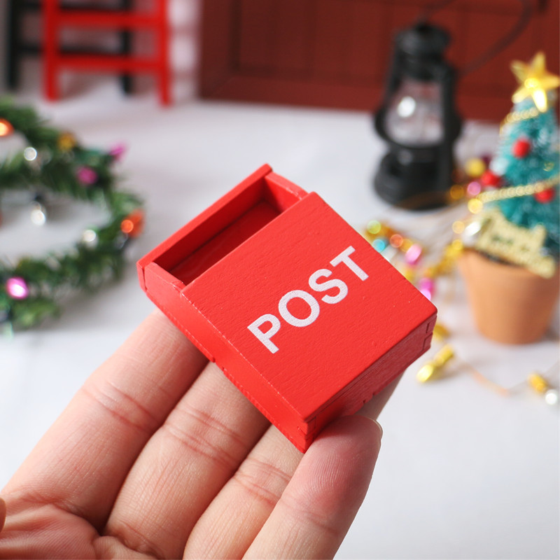 5 Stück 1:12 Puppenhaus rot PO – Kids Outdoor Doll House Bewertung und Preis