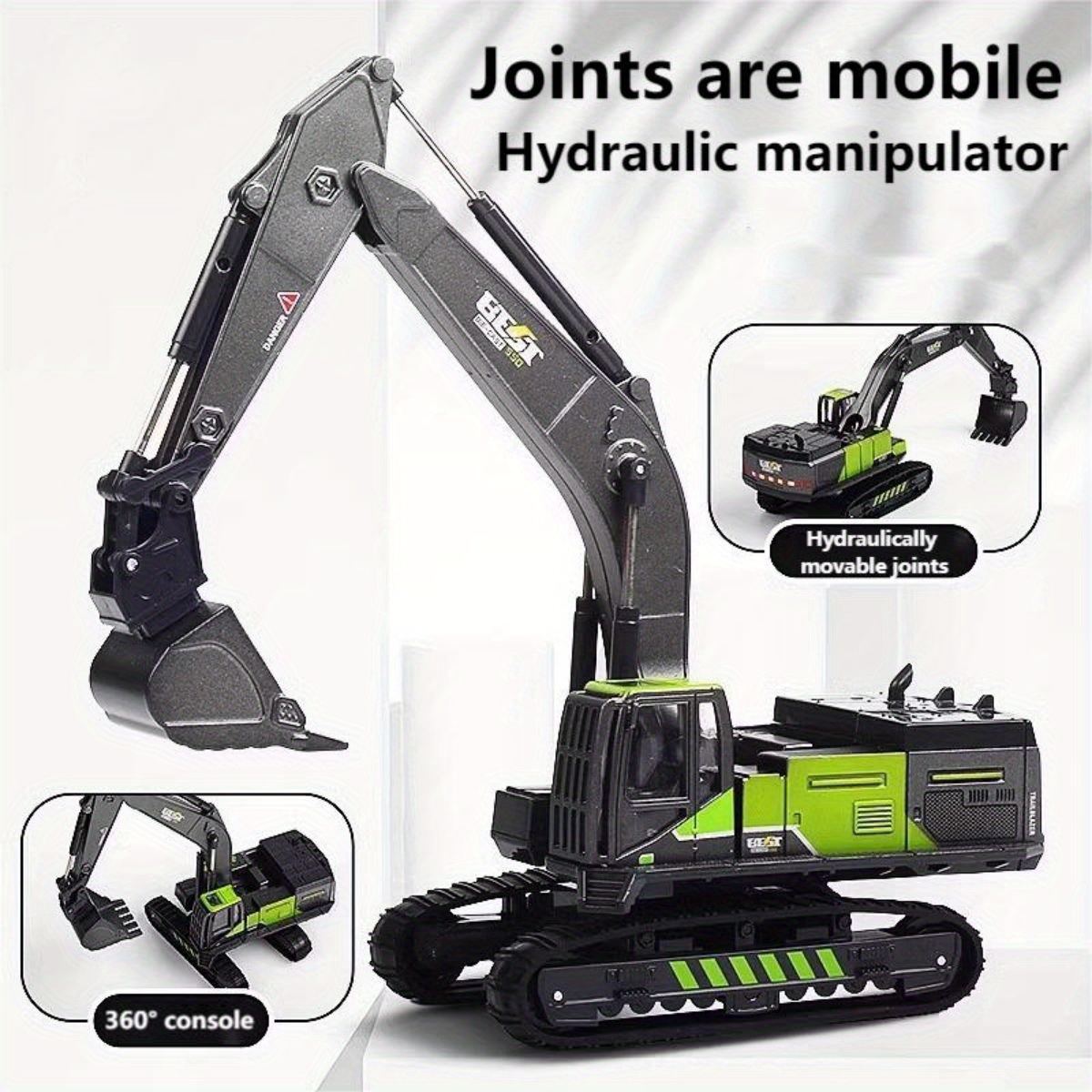 1/50 Druckguss-Legierungs-Iner – Kids Outdoor Excavator Bewertung und Preis