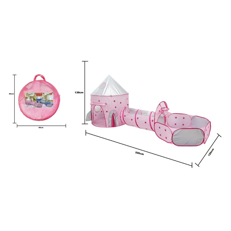 3-in-1-Zelthaus für Kinder, tr – Outdoor Kids In An Indoor World Bewertung und Preis