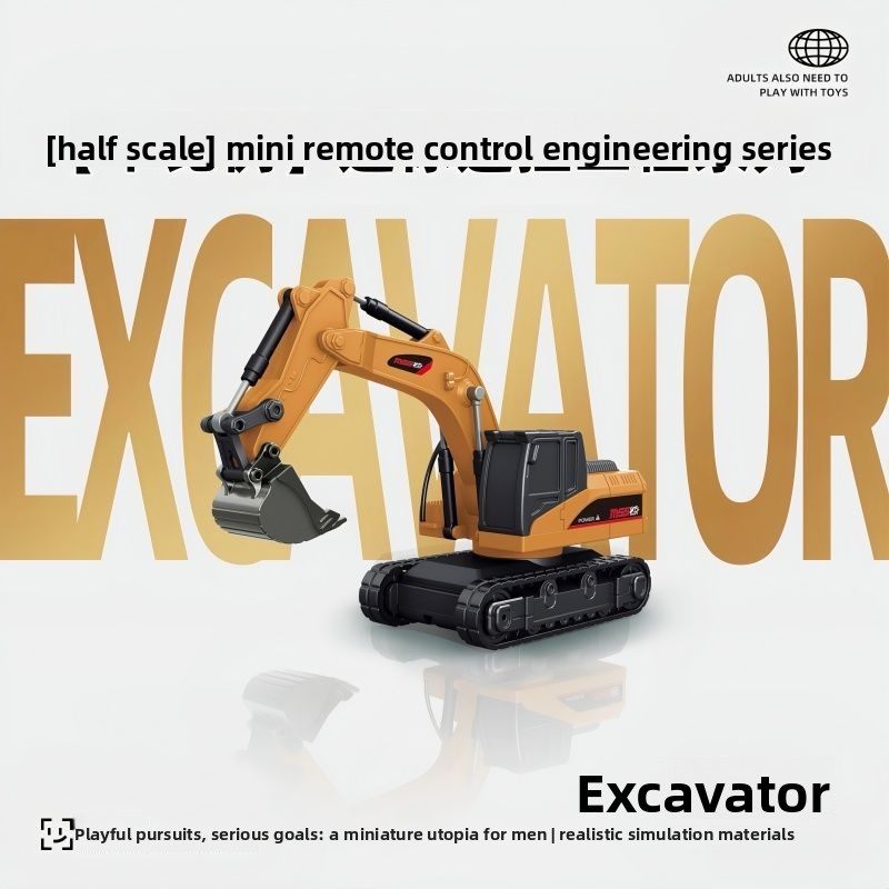 1:64 Metall RC Baufahrzeug-Set – Kids Outdoor Excavator Bewertung und Preis