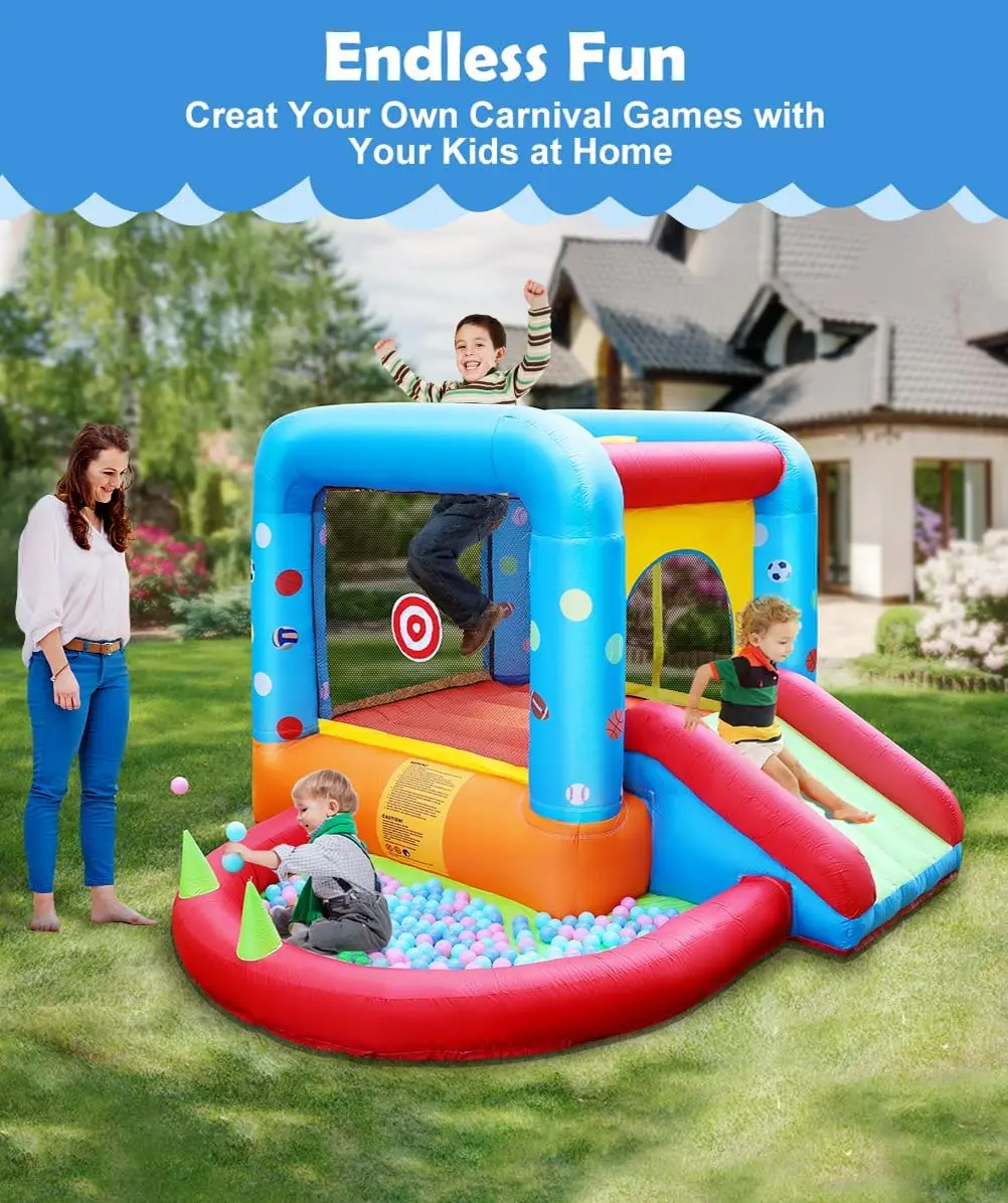 Step4Fun Aufblasbares Hüpfhaus – Kids Outdoor Inflatable Water Slide Bewertung und Preis