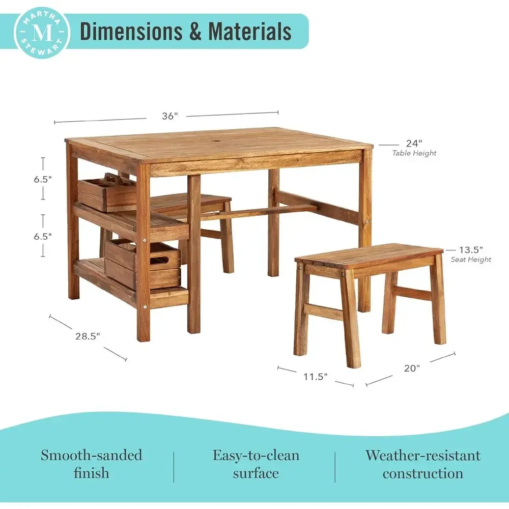Kinder-Outdoor-Aktivitätstisch – Kids Outdoor Wooden Playset Bewertung und Preis