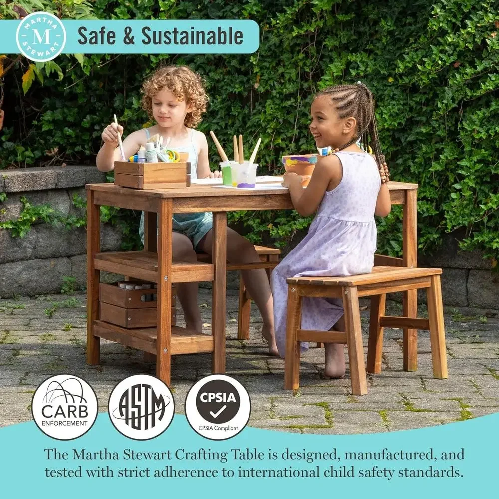 Kinder-Outdoor-Aktivitätstisch – Kids Outdoor Wooden Playset Bewertung und Preis