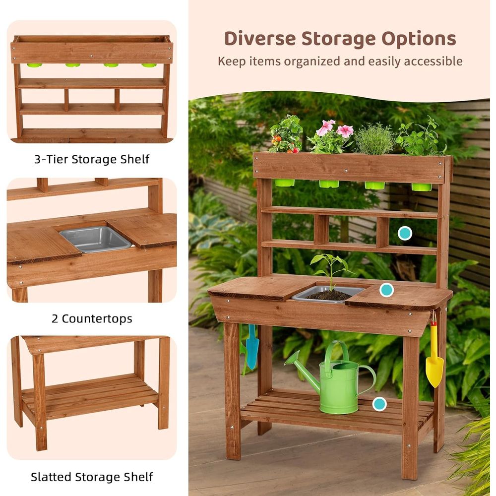 OOOK Kinder-Schlammküche, Holz – Kids Outdoor Wooden Playset Bewertung und Preis