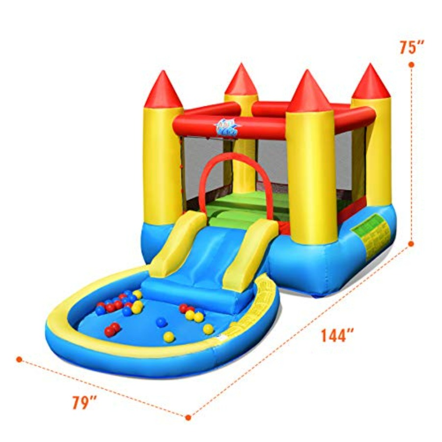 Aufblasbare Hüpfburg für den G – Kids Outdoor Inflatable Water Slide Bewertung und Preis
