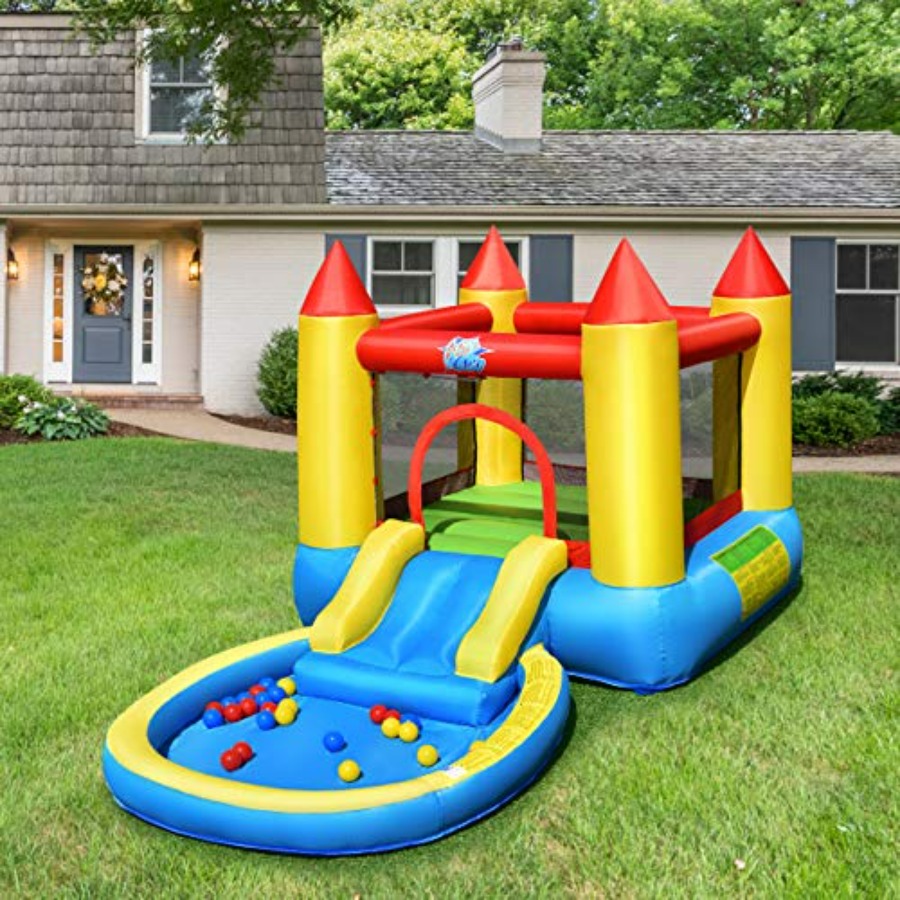 Aufblasbare Hüpfburg für den G – Kids Outdoor Inflatable Water Slide Bewertung und Preis