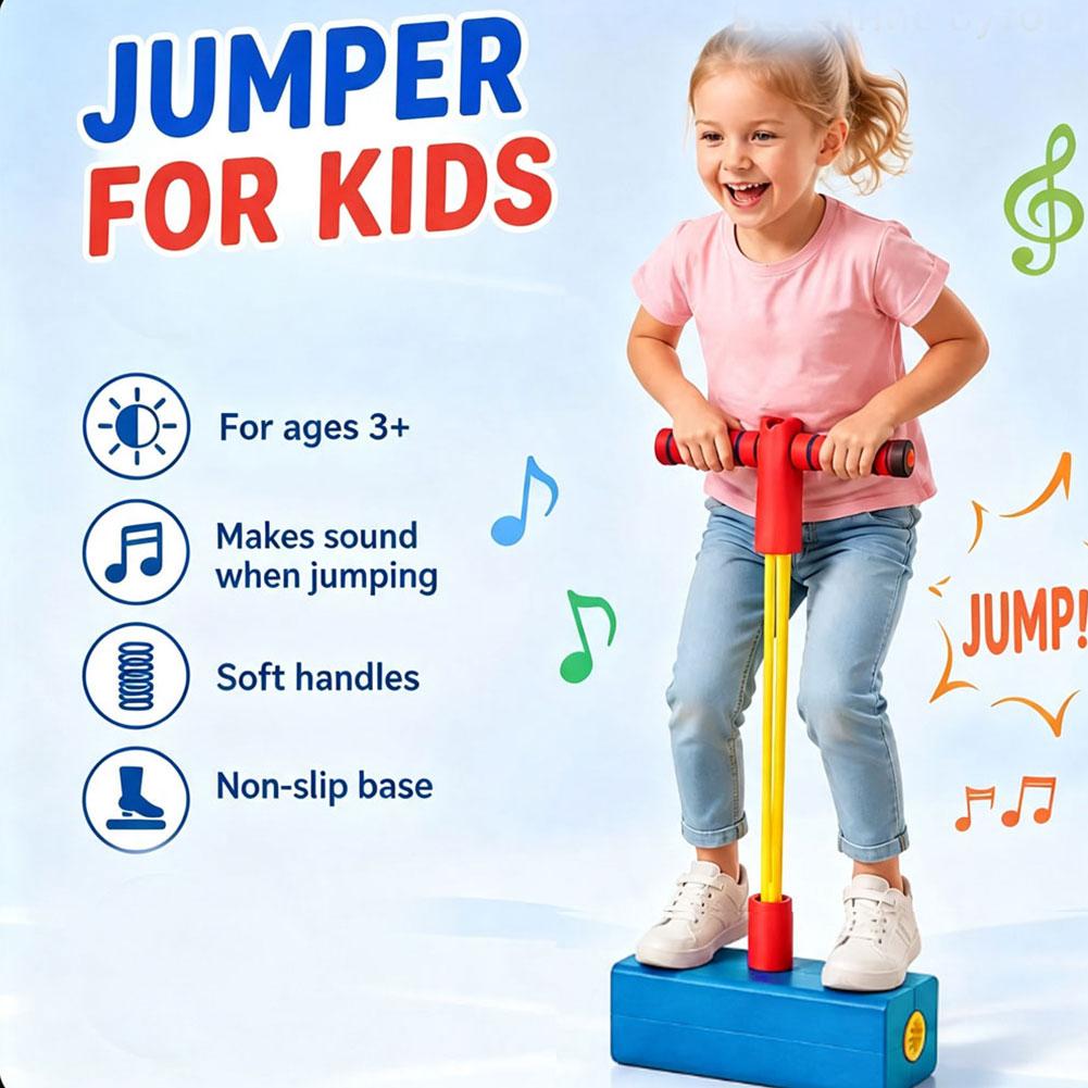Frosch-Sprung-Schaumstoff-Pogo – Kids Outdoor Jumping Toys Bewertung und Preis