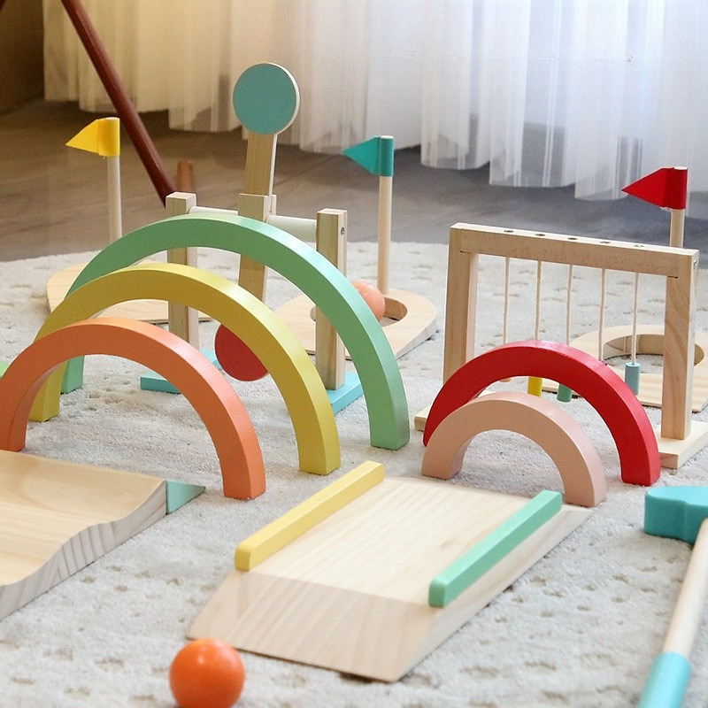 Kinder-Golfball-Set, Holz-Golf – Kids Outdoor Wooden Playset Bewertung und Preis