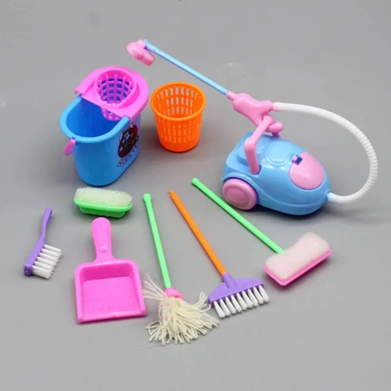 9-teiliges Mini-Reinigungsspie – Kids Outdoor Broom Bewertung und Preis