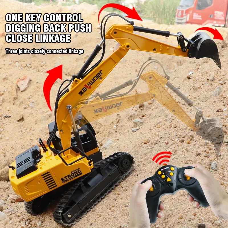 Huina Rc Bagger 1/24 9Ch Fernb – Kids Outdoor Excavator Bewertung und Preis