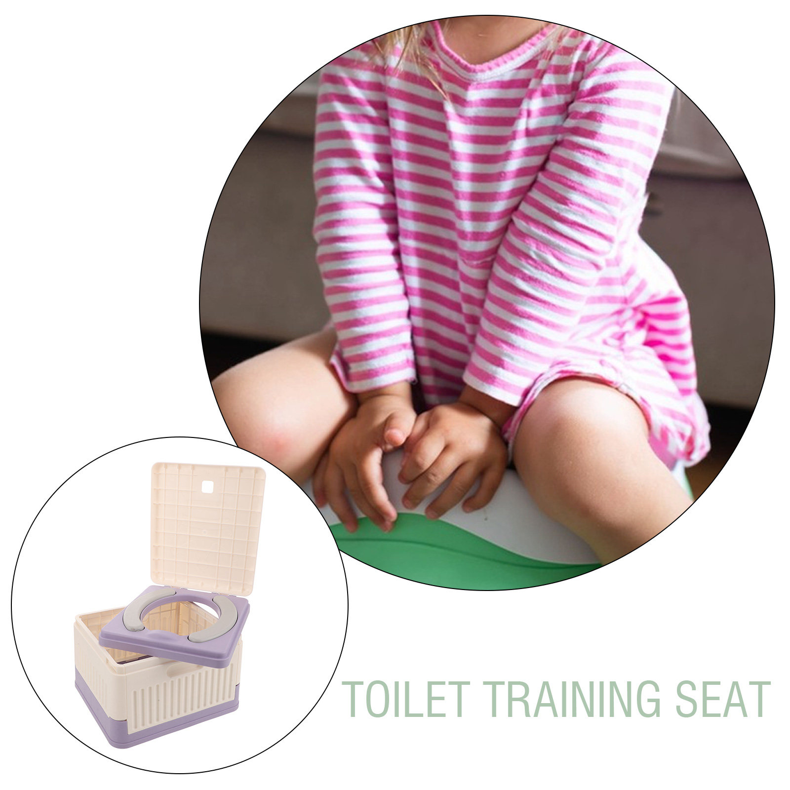 Faltbarer tragbarer Toilettens – Kids Outdoor Car Bewertung und Preis