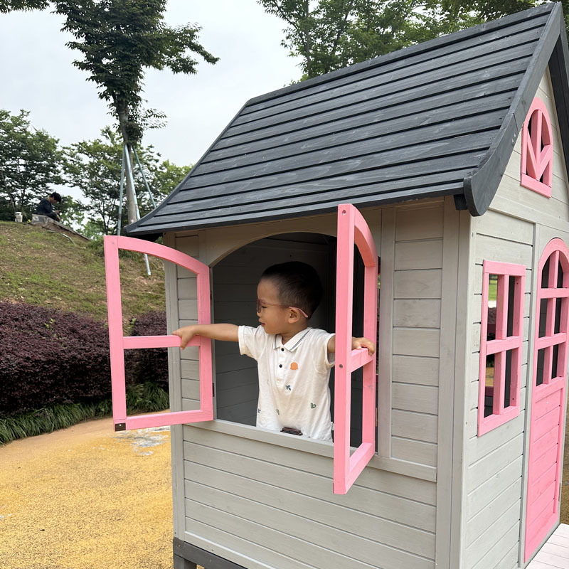 Kinder-Holzhaus, Baum, im Frei – Kids Outdoor Doll House Bewertung und Preis