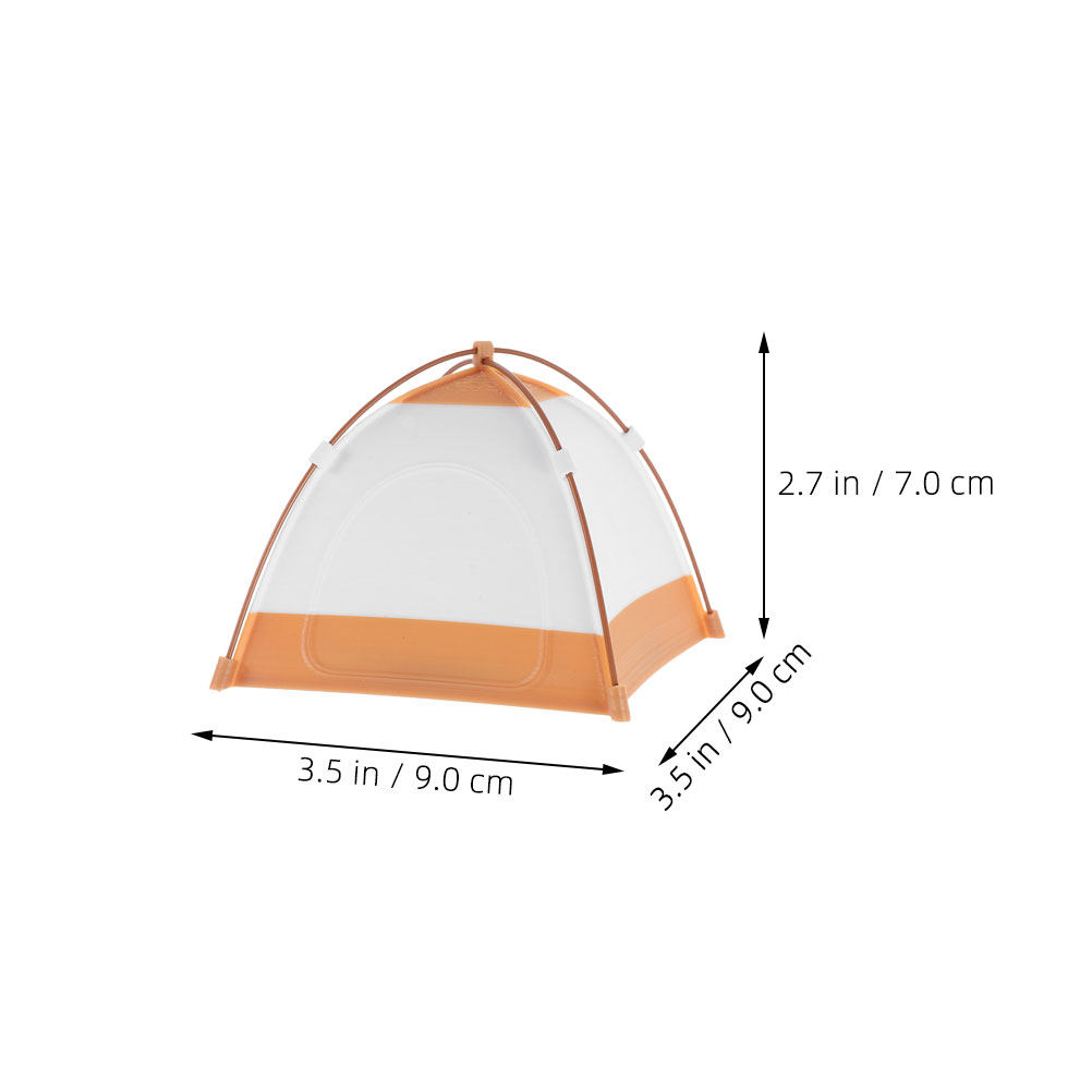 1:12 Maßstab Miniatur-Zelt Pup – Kids Outdoor Doll House Bewertung und Preis