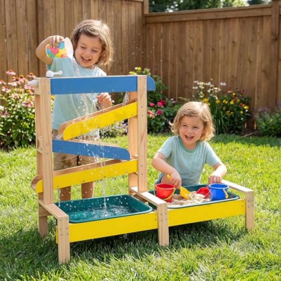 Outdoor-Spielset für Kinder ab – Kids Outdoor Wooden Playset Bewertung und Preis