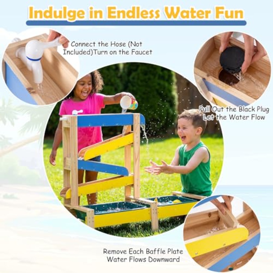 Outdoor-Spielset für Kinder ab – Kids Outdoor Wooden Playset Bewertung und Preis